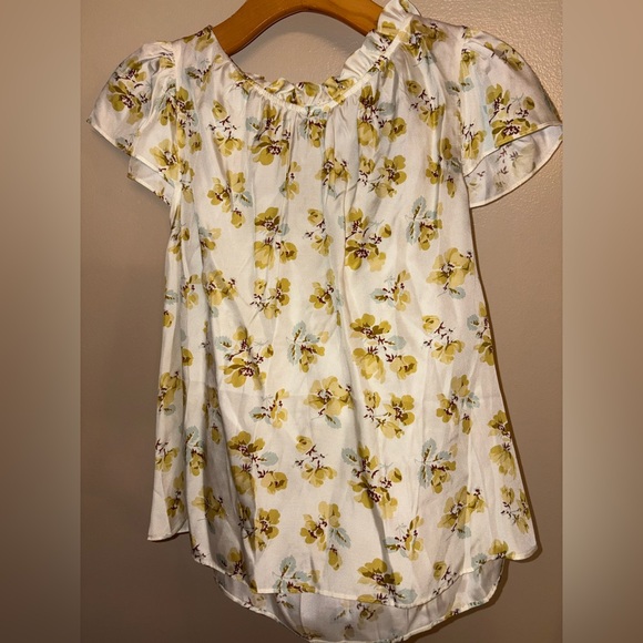 Doen Tops - Doen silk xs floral top new